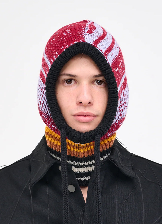 Marni Mouline' Logo Balaclava – men's accessories (view 3)