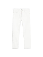 Ami Paris Pantalon Cropped Slim Fit pants – women's designer trousers