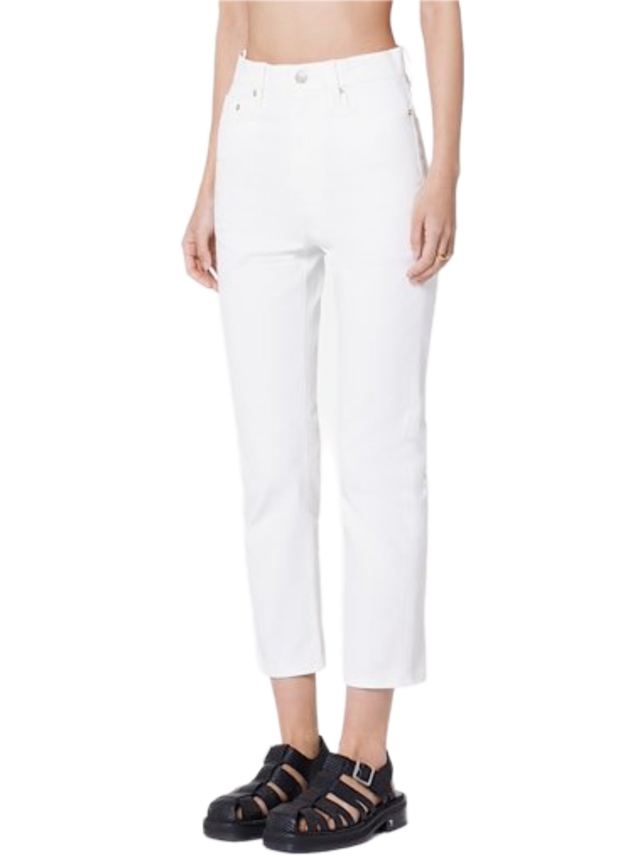 Ami Paris Pantalon Cropped Slim Fit pants – women's designer trousers (view 2)