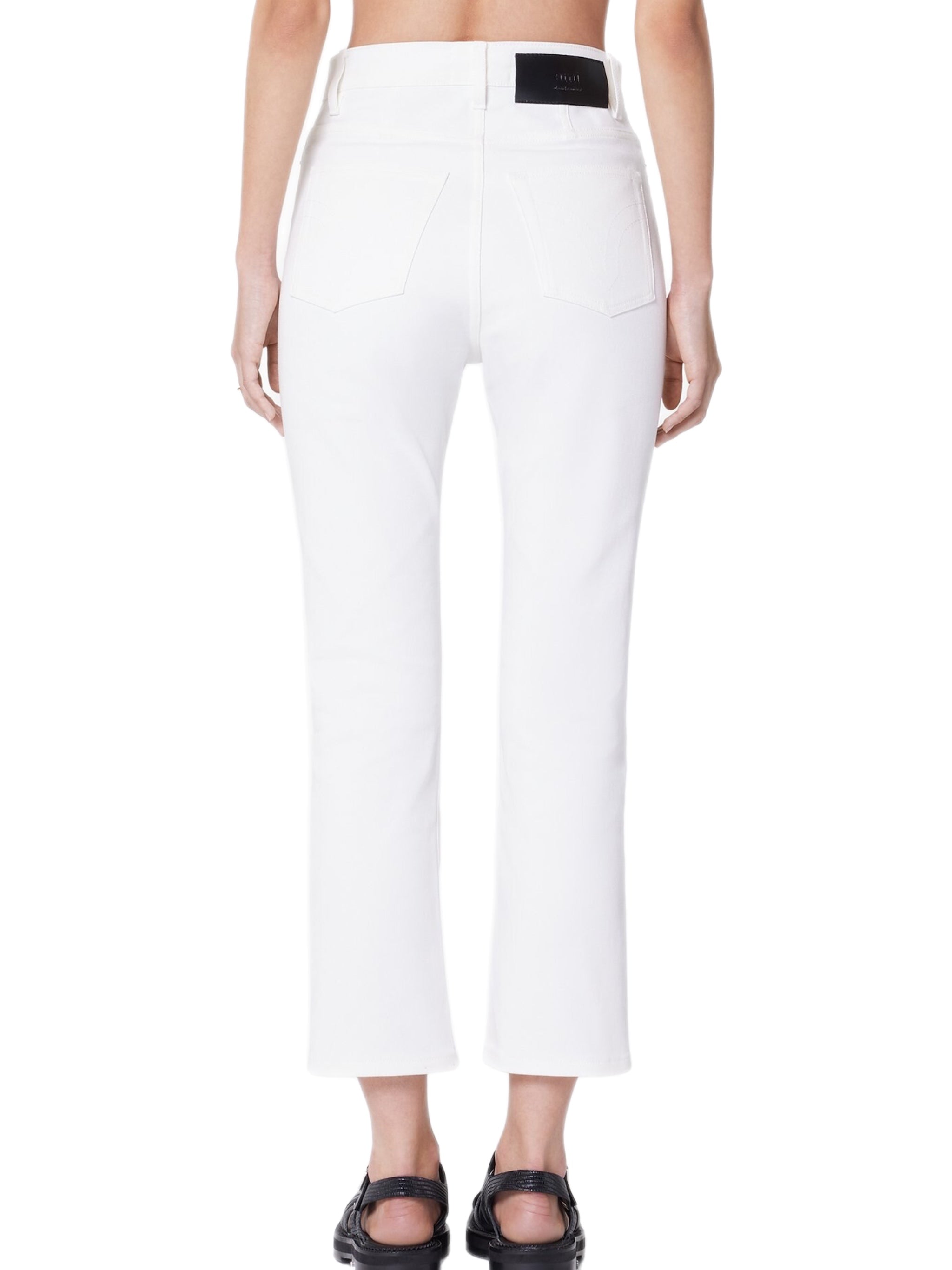 Ami Paris Pantalon Cropped Slim Fit pants – women's designer trousers (view 3)