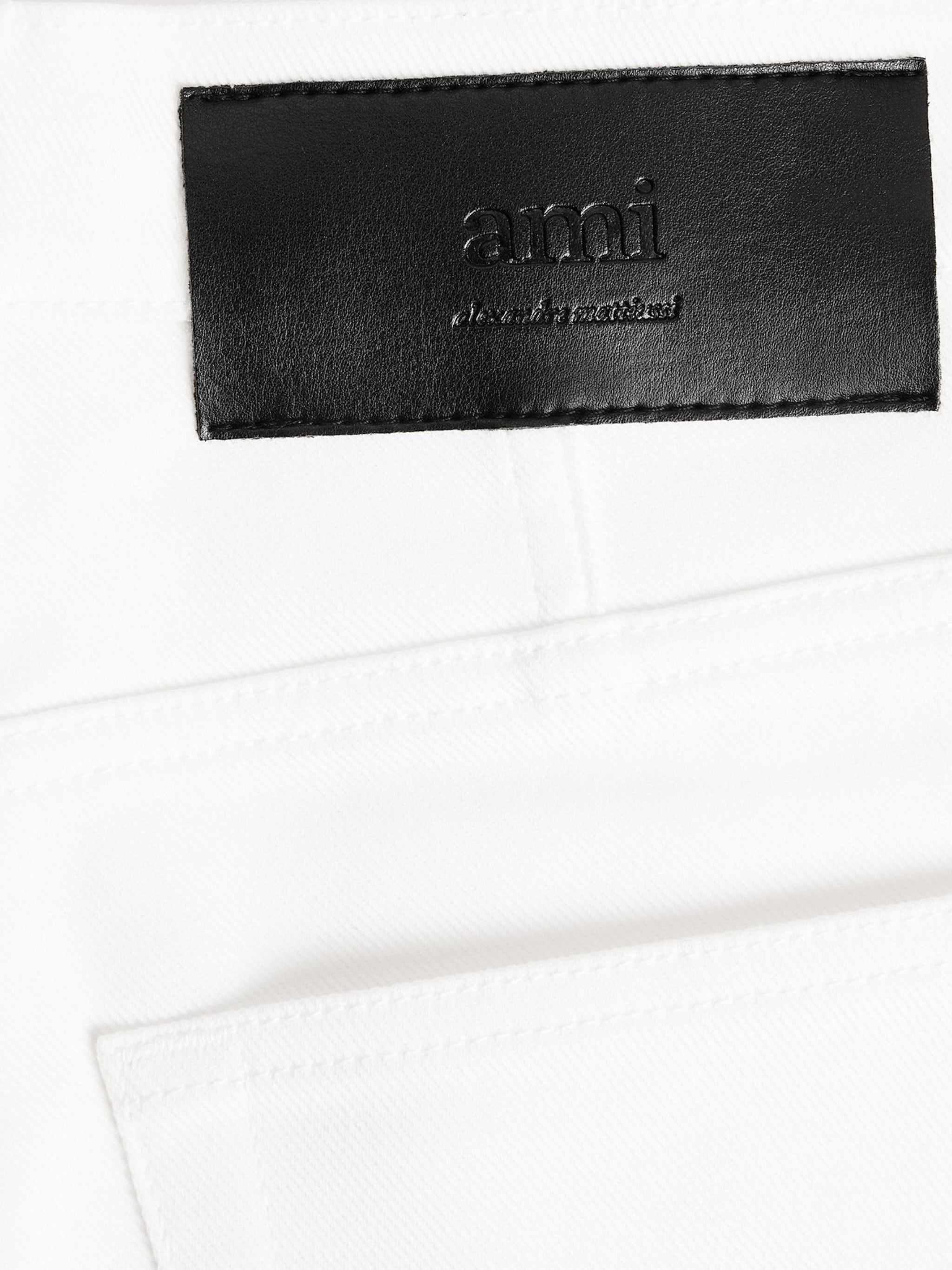 Ami Paris Pantalon Cropped Slim Fit pants – women's designer trousers (view 4)