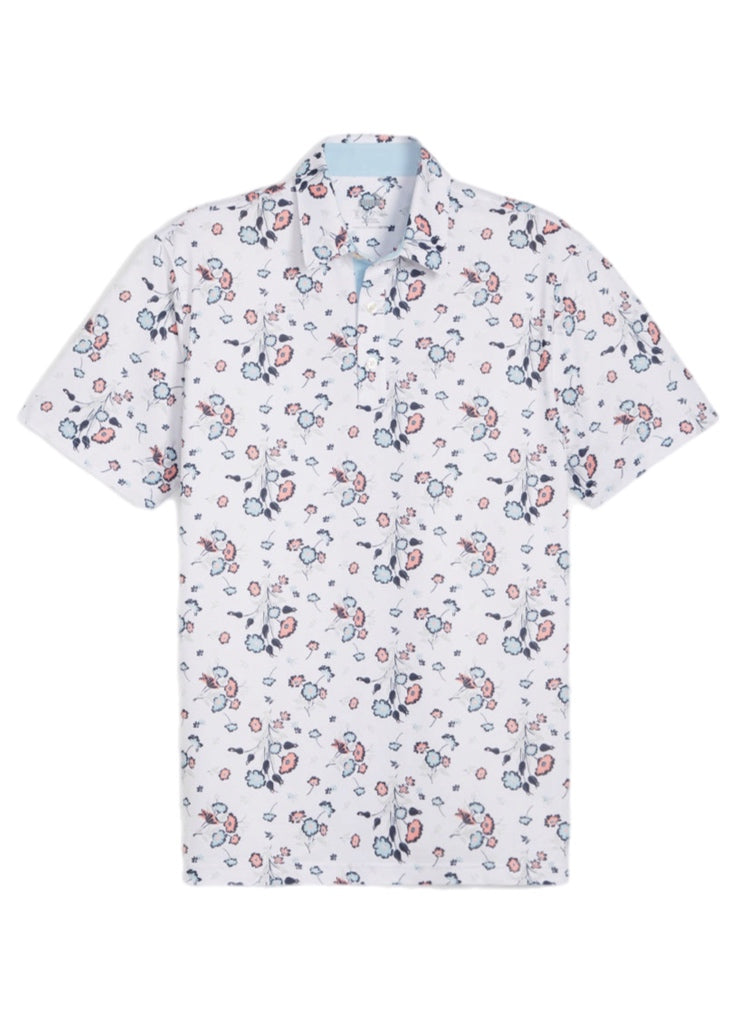 Puma Golf Pique Heirloom Polo – men's designer apparel