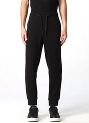 Armani Exchange Poly Rayon Interlock Joggers – men's designer trousers (view 2)