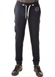 Armani Exchange Poly Rayon Interlock Joggers – men's designer trousers (view 5)
