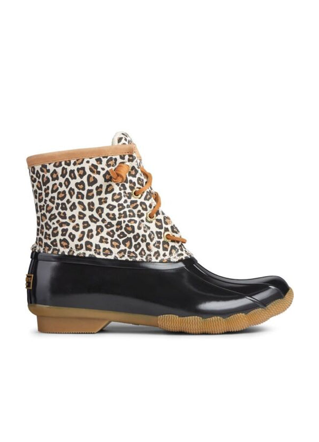 Sperry Saltwater Animal Print Duck Boot – women's boots