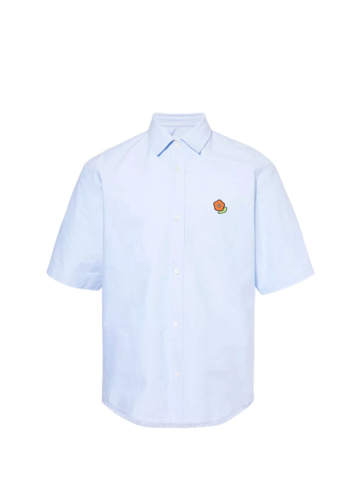 Kenzo Pop Crest Short Sleeve Shirt – men's designer trousers
