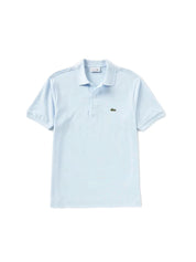 Lacoste Short Sleeved Ribbed Collar Polo – men's designer trousers (view 5)