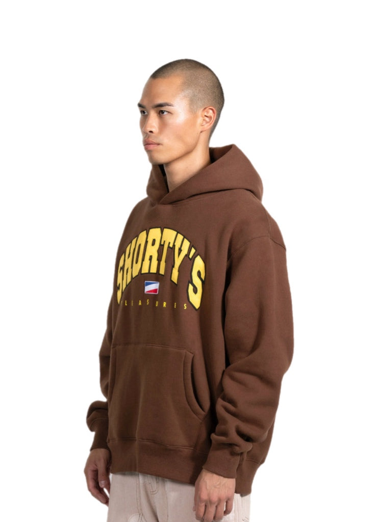 Pleasures Shorty's Hoodie – men's designer trousers (view 3)
