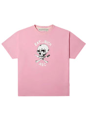 Advisory Board Crystals Skull Short Sleeve Tee – men's designer trousers