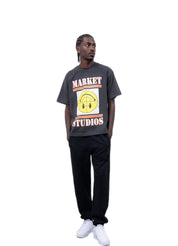 Market Smiley Focus T-Shirt – men's designer apparel (view 3)