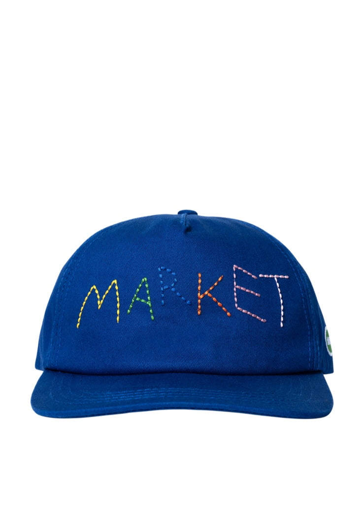 Market Soft Stitch 5-Panel Hat – men's headwear