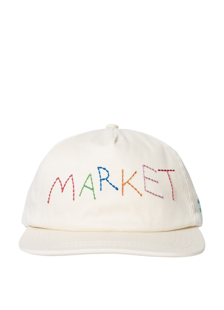 Market Soft Stitch 5-Panel Hat – men's headwear (view 2)