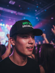 Anti Social Social Club Spell Out Trucker Cap – men's headwear (view 5)