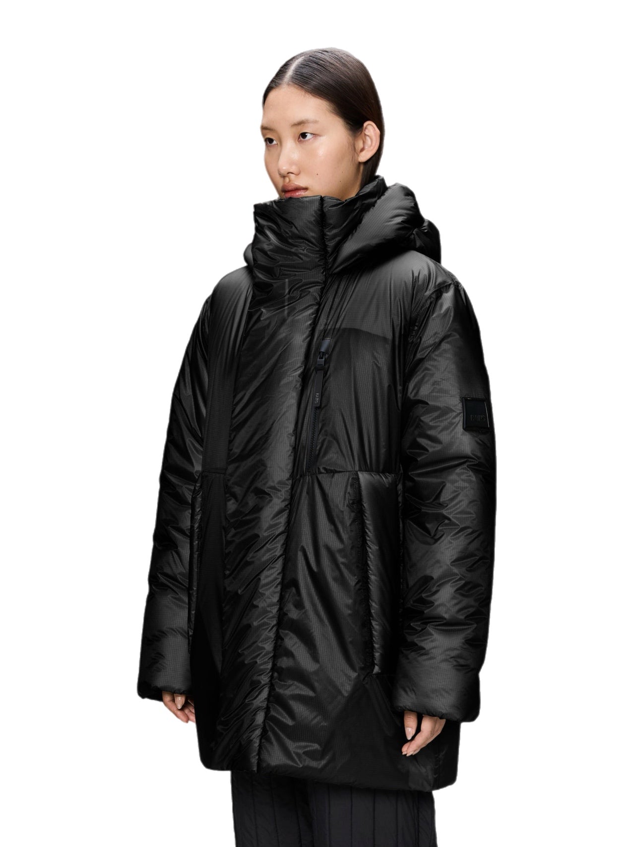 Rains Torna Insulated Long Jacket – men's designer outerwear (view 3)