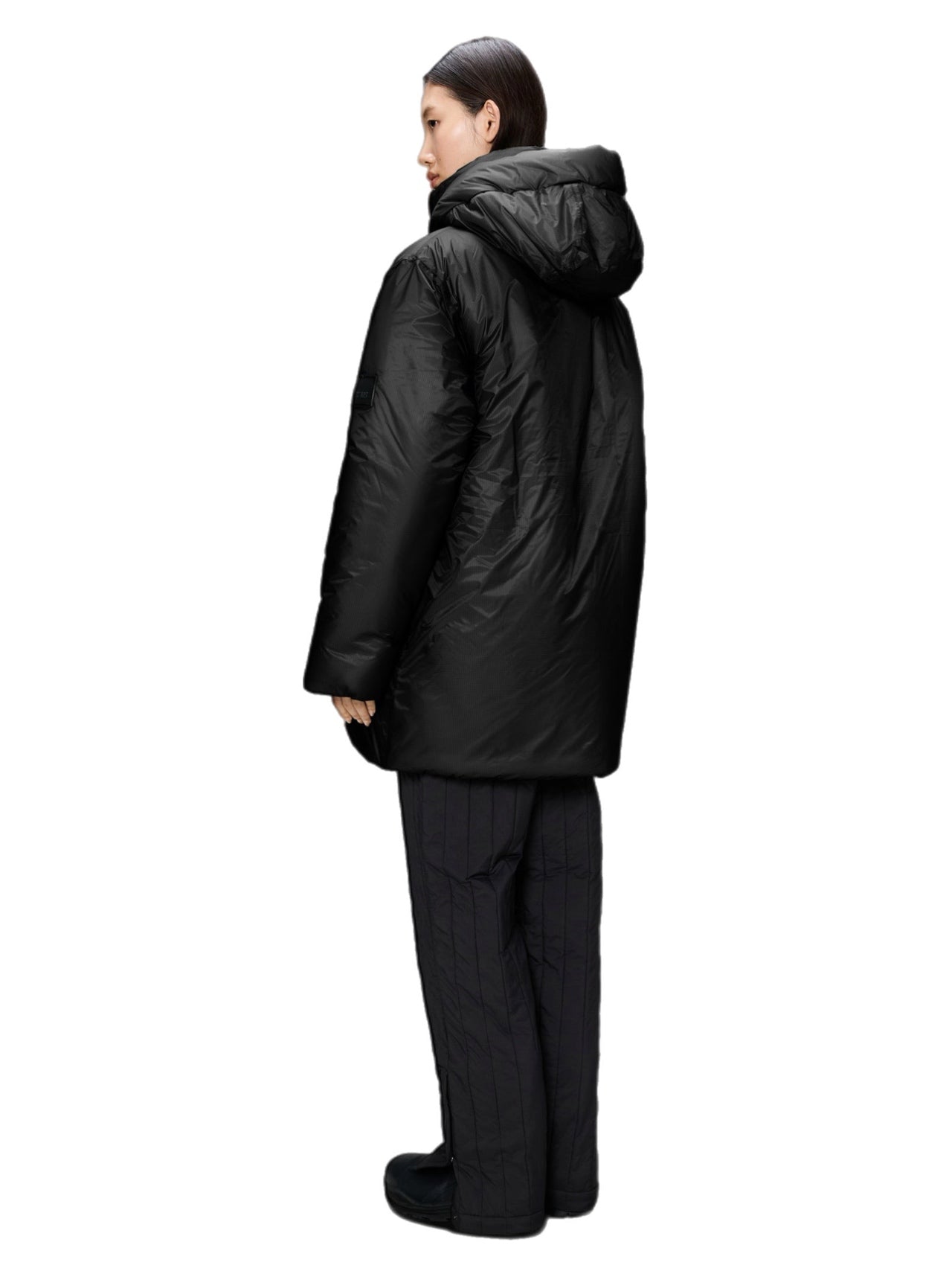 Rains Torna Insulated Long Jacket – men's designer outerwear (view 5)