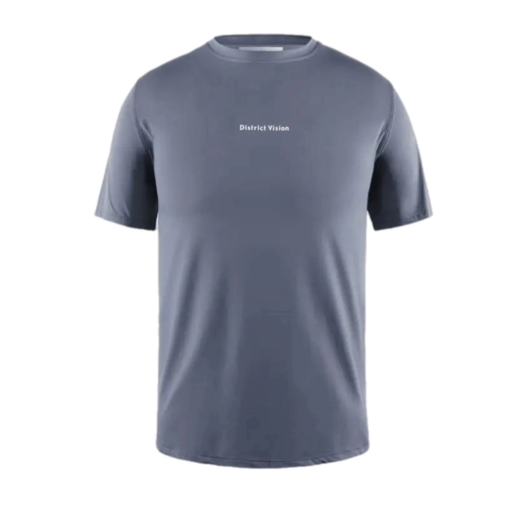 District Vision Ultralight Aloe Short Sleeve Tee – men's designer trousers (view 2)