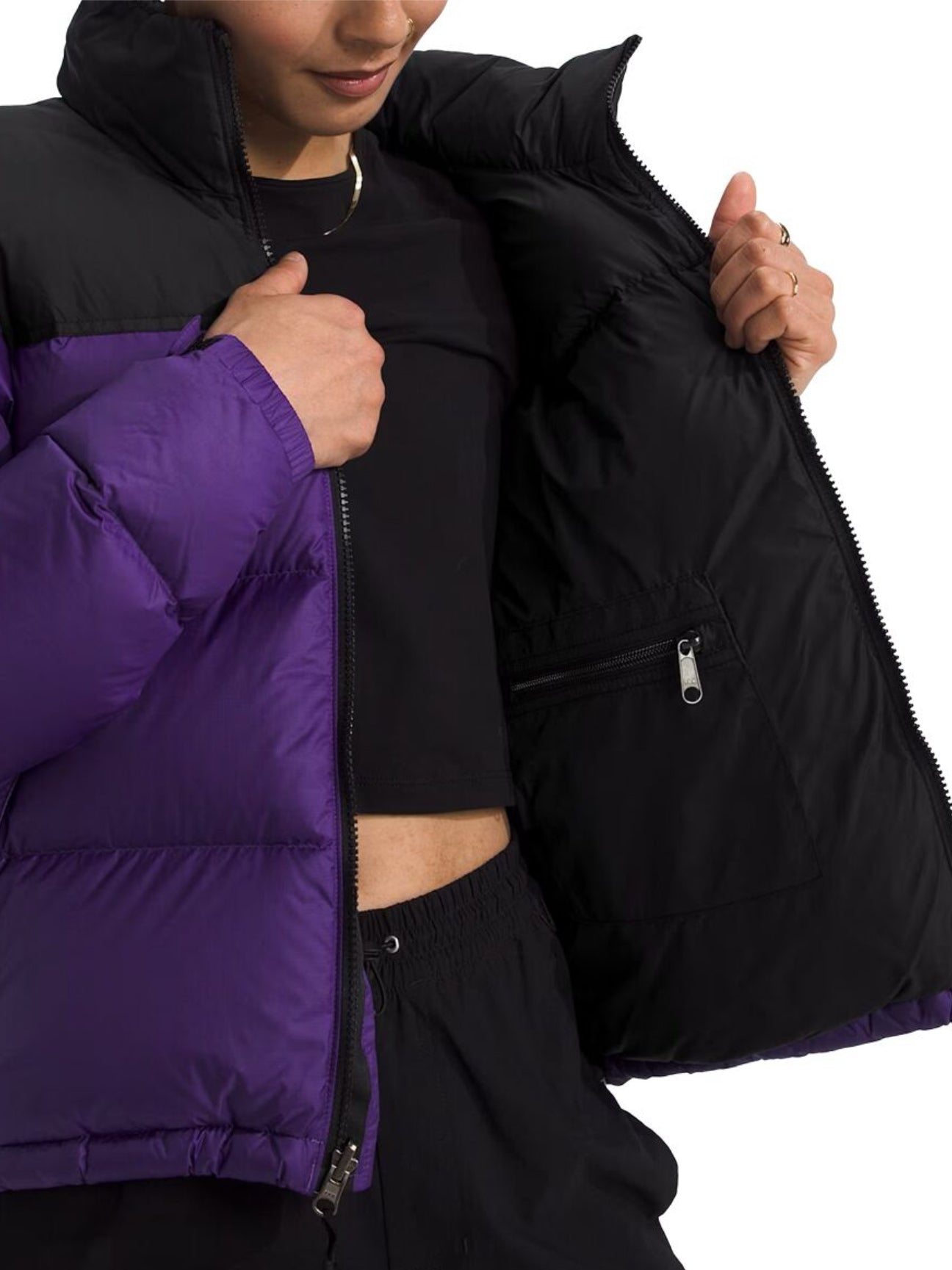 The North Face Women's 1996 Retro Nuptse Jacket – women's designer outerwear (view 8)