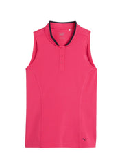 Puma Golf Women's Range Sleeveless Pique Top – women's designer apparel