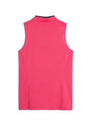 Puma Golf Women's Range Sleeveless Pique Top – women's designer apparel (view 2)