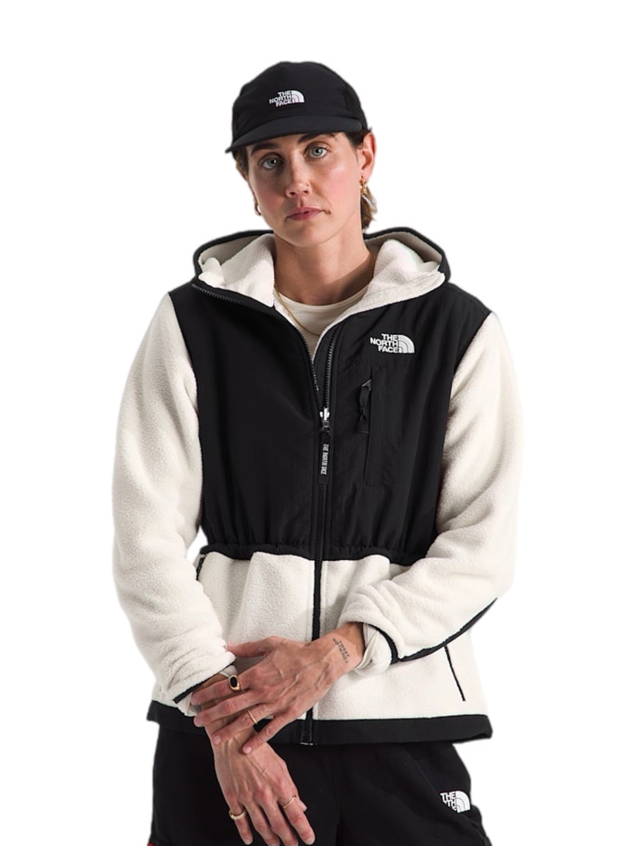 The North Face Women's Retro Denali Hoodie – women's designer sweatshirts (view 3)