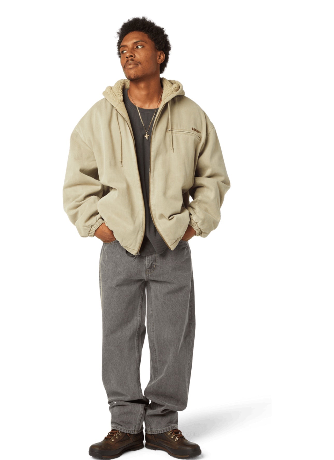 HUF What A Jungle Denim Work Jacket – men's designer denim (view 11)