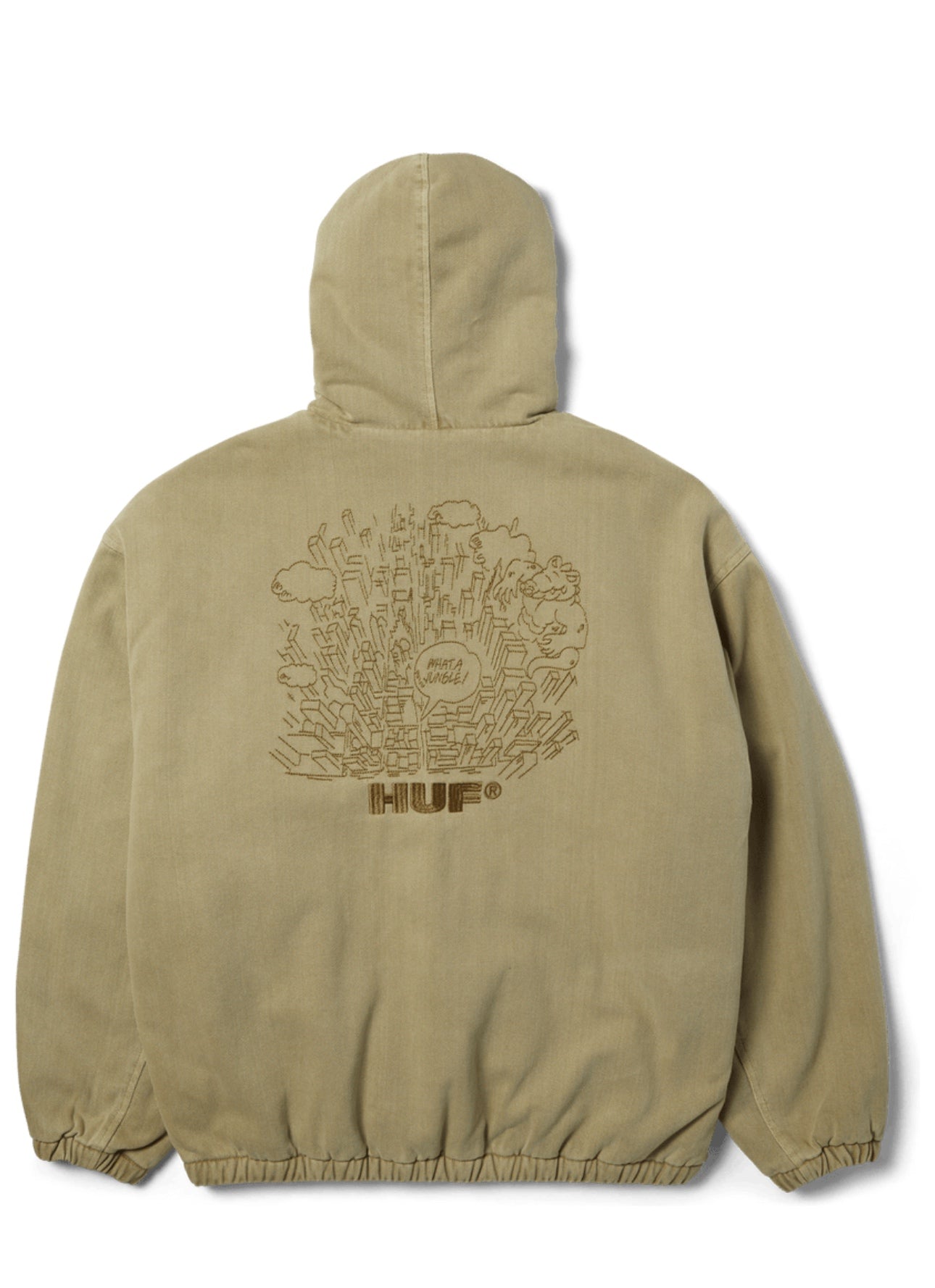 HUF What A Jungle Denim Work Jacket – men's designer denim (view 5)