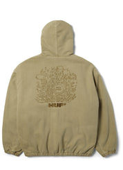 HUF What A Jungle Denim Work Jacket – men's designer denim (view 5)