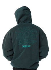 HUF What A Jungle Denim Work Jacket – men's designer denim (view 8)