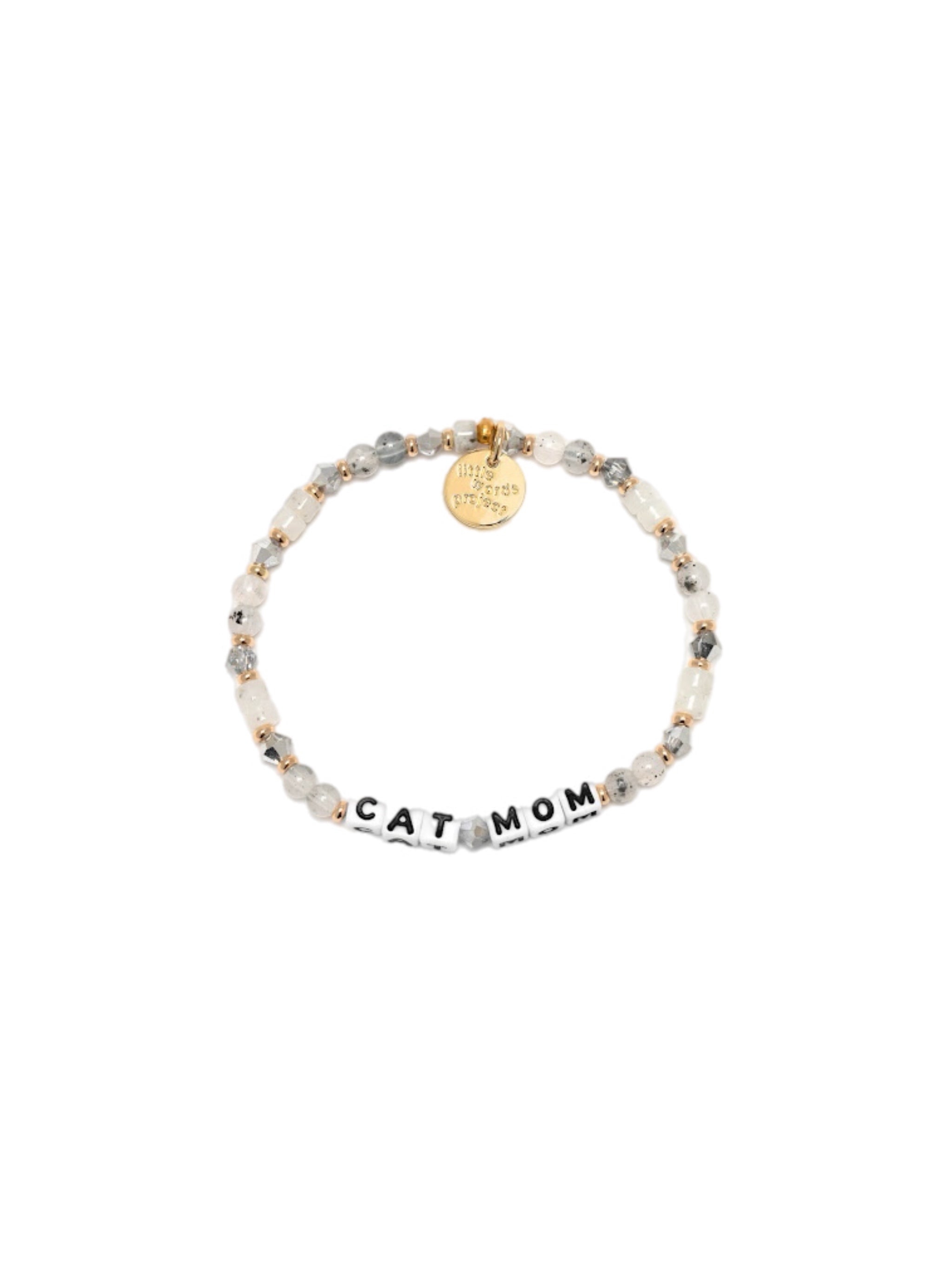 Little Words Project Cat Mom Bracelet – Purr – women's jewelry
