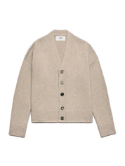 Ami Paris Wool Cashmere Cardigan – men's designer knitwear (view 2)