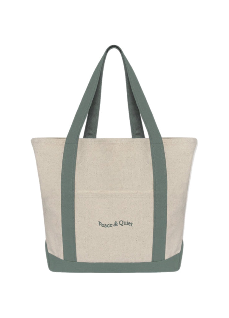 Museum of Peace & Quiet Wordmark Boat Tote – men's bags