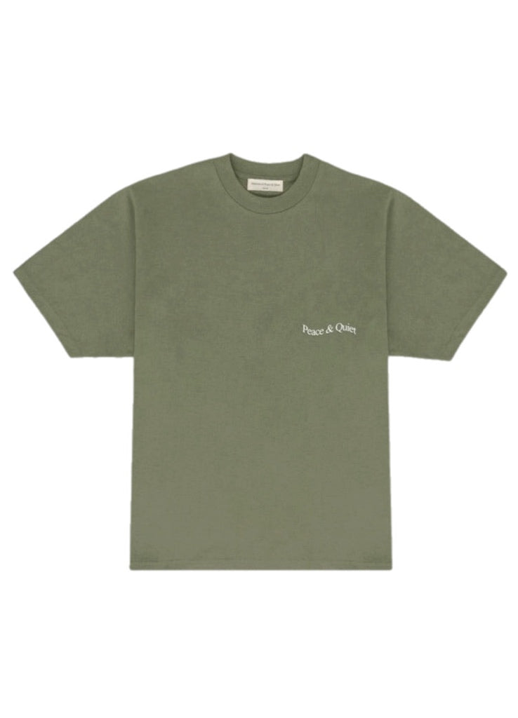 Museum of Peace & Quiet Wordmark T-Shirt – men's designer apparel