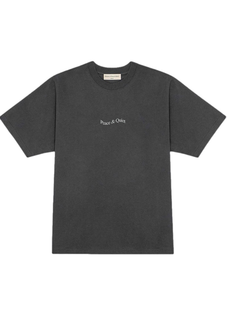 Museum of Peace & Quiet Wordmark T-Shirt – men's designer apparel