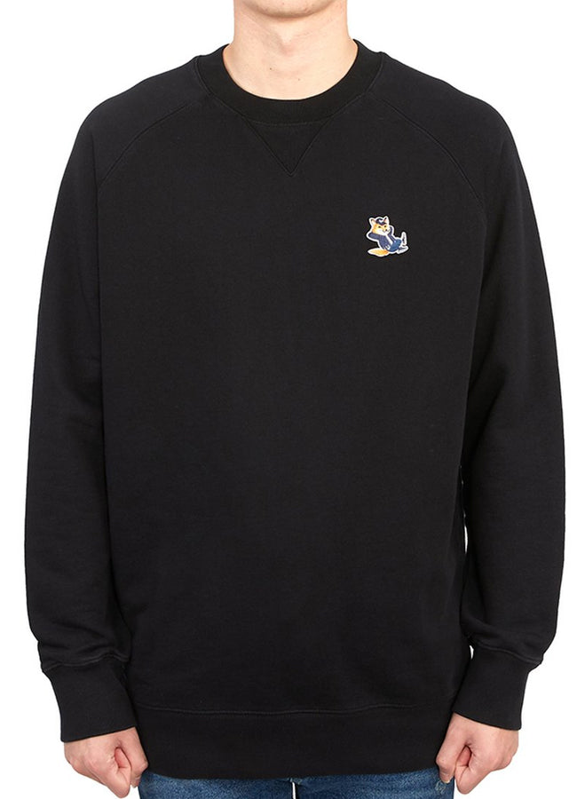 Maison Kitsune Dressed Fox Patch Classic Sweatshirt – men's designer sweatshirts (view 2)