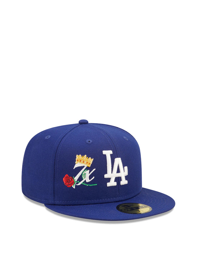 New Era Crown Champs 5950 11092 Los Angeles Dodgers Fitted Hat – men's headwear