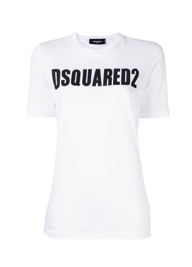DSQUARED2 Fade Fluo Dyed T-Shirt – women's designer apparel (view 2)