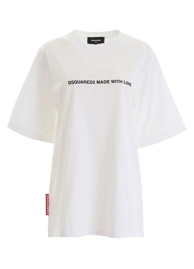 Women's Dsquared2 Made With Love T-Shirt S75GD0026