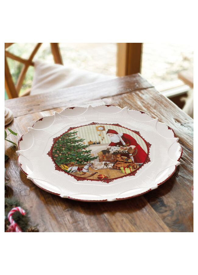 Toy'S Fantasy Plate Large, Santa&Gifts 14-8332-2241