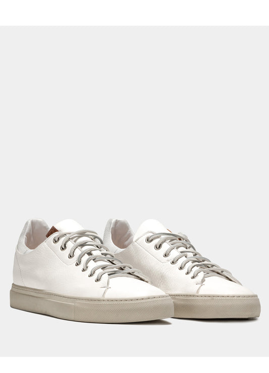 Tanino Sneakers In Used Effect White Leather B8850VARB-UG