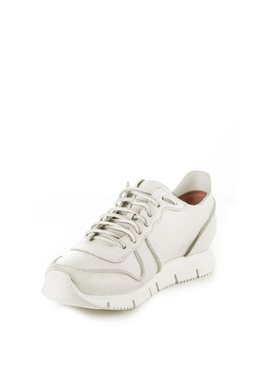 Carrera Sneakers In White Bianchetto Leather B5910BIAN-UG