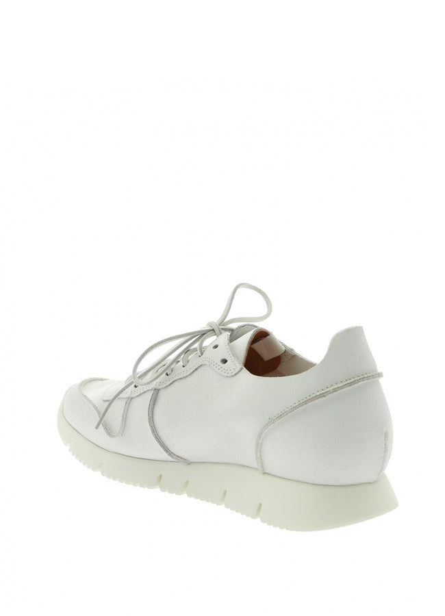Carrera Sneakers In White Bianchetto Leather B5910BIAN-UG