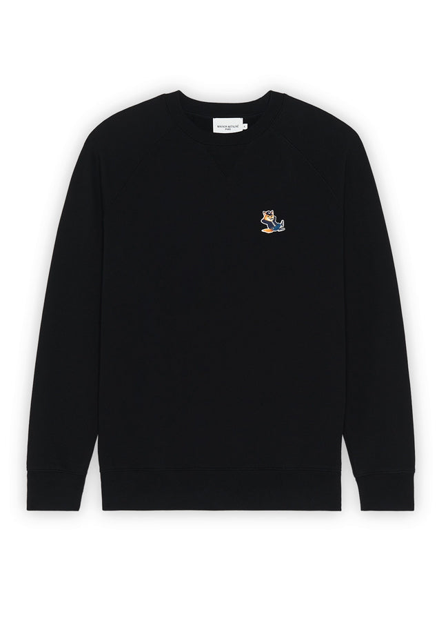 Maison Kitsune Dressed Fox Patch Classic Sweatshirt – men's designer sweatshirts