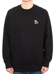 Maison Kitsune Dressed Fox Patch Classic Sweatshirt – men's designer sweatshirts (view 2)