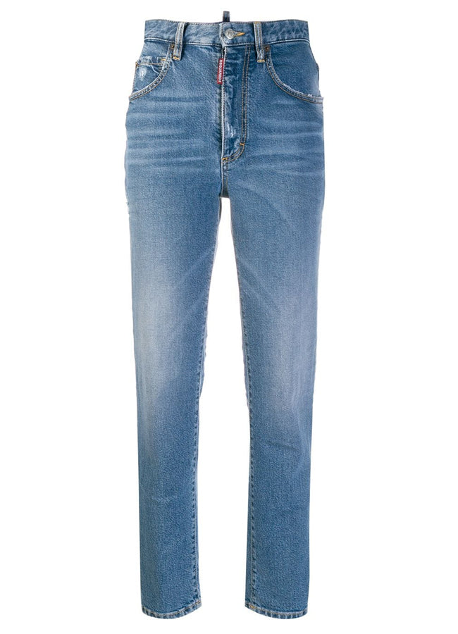 DSQUARED2 Women's Medium Haze Tight Cropped Jeans – women's designer denim