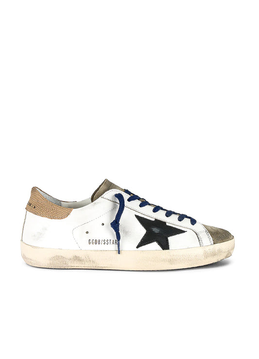 Super-Star Leather Upper Suede Toe And Tejus Print Nabuk Heel GMF00101.F003208.11178