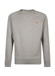 Maison Kitsune Fox Head Patch Classic Sweatshirt – men's designer sweatshirts