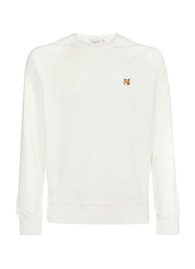 Maison Kitsune Fox Head Patch Classic Sweatshirt – men's designer sweatshirts (view 3)