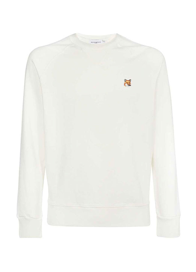 Maison Kitsune Fox Head Patch Classic Sweatshirt – men's designer sweatshirts (view 3)
