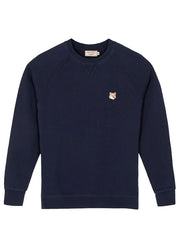 Maison Kitsune Fox Head Patch Classic Sweatshirt – men's designer sweatshirts (view 4)