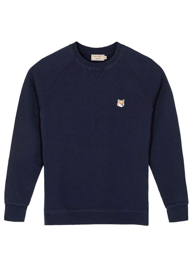 Maison Kitsune Fox Head Patch Classic Sweatshirt – men's designer sweatshirts (view 4)